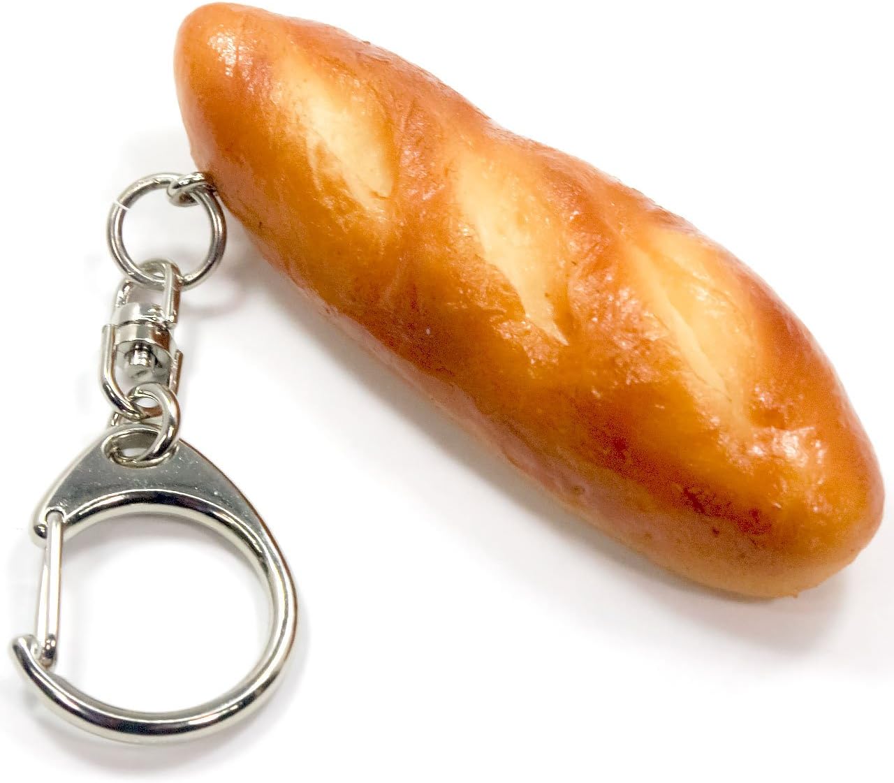 Coconut Accessories, Makes Your Hungry Every Time You Look, French Bread Food Sample Keychain Cute, Funny, Souvenir, Present, 125 OK