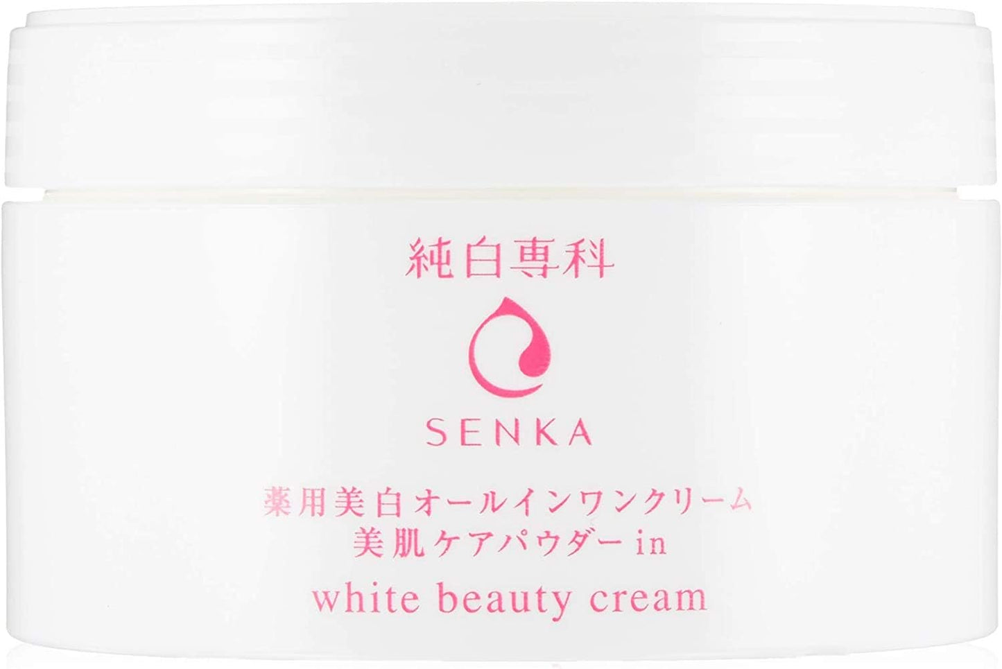 Medicated Pure White Senka Makeup Pure White Cream All-in-One 3.5 oz (100 g) (Quasi Drug)