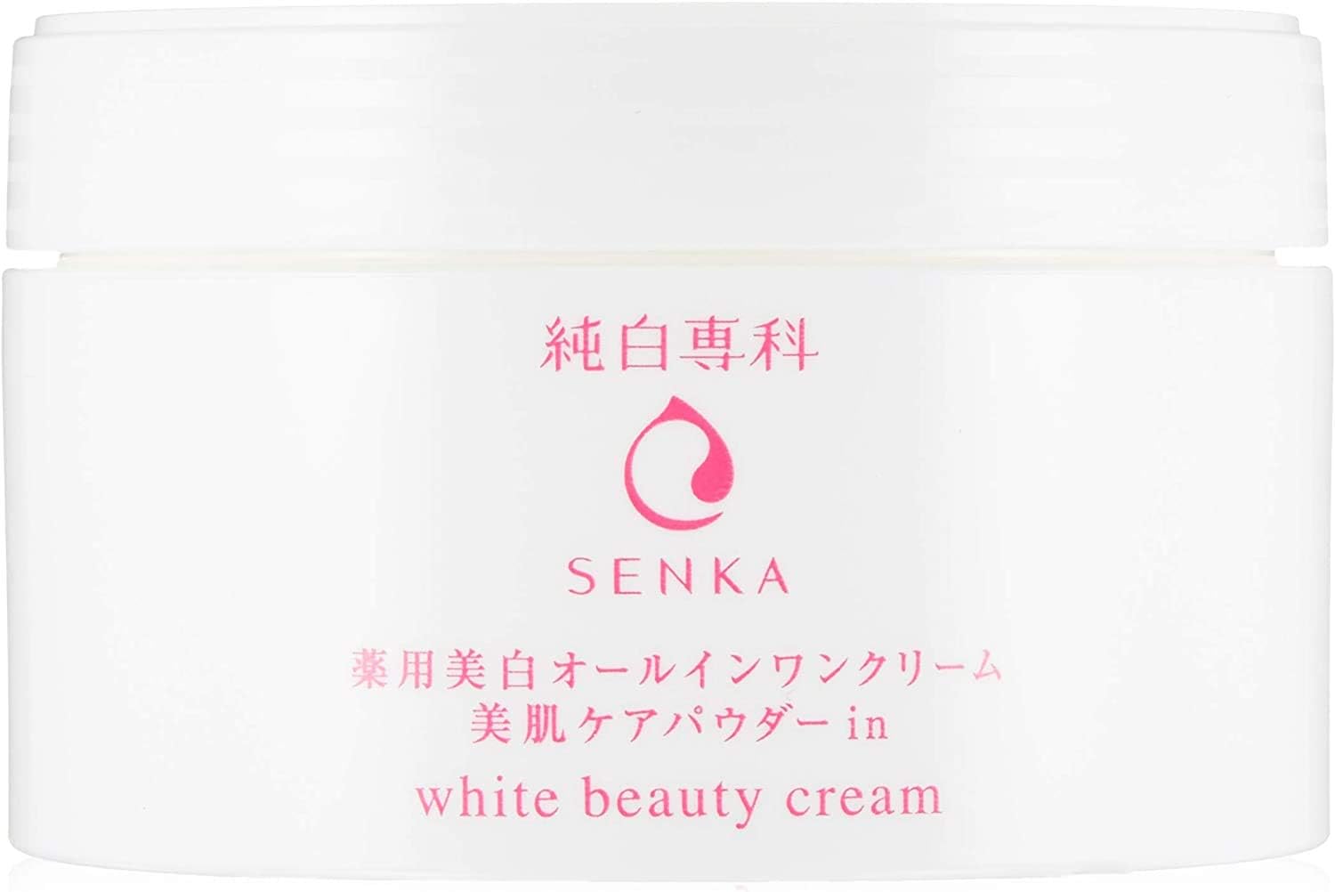 Medicated Pure White Senka Makeup Pure White Cream All-in-One 3.5 oz (100 g) (Quasi Drug)