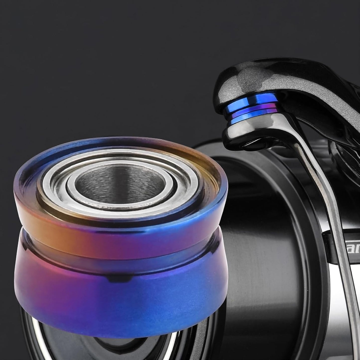 Gomexus HS1-TN Line Roller, Titanium Shimano Spinning Reel, Suitable for High Rotation, High Strength, Stella, Twin Power, Dedicated Line Roller, Increased Distance