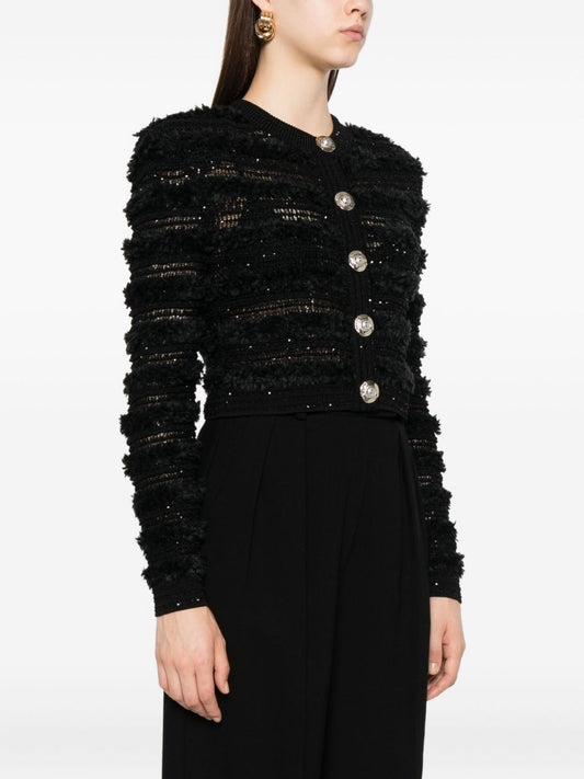 Balmain バルメインツイードカーディガン - Image 1