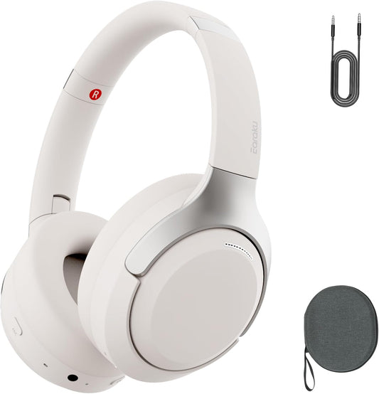 【Reduce Noise and Focus on Music】Headphones Bluetooth ANC Noise Cancelling Wireless Headphones Over-ear Bluetooth 5.4/3.5mm Connection Wired/Wireless Dual Mode Ear-friendly Lightweight Multi-point