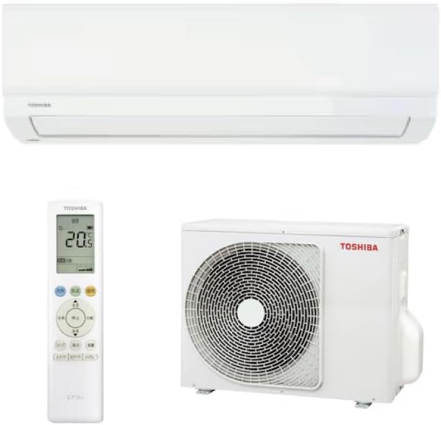 TOSHIBA Toshiba Air Conditioner U-M Series RAS-U221M-WH Main 100V Single Phase Compact High Efficiency Energy Saving Model Cooling Capacity 2.2 kW Heating Capacity 2.2 kW (Product Delivery Only)