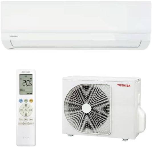 TOSHIBA Toshiba Air Conditioner U-M Series RAS-U221M-WH Main 100V Single Phase Compact High Efficiency Energy Saving Model Cooling Capacity 2.2 kW Heating Capacity 2.2 kW (Product Delivery Only)