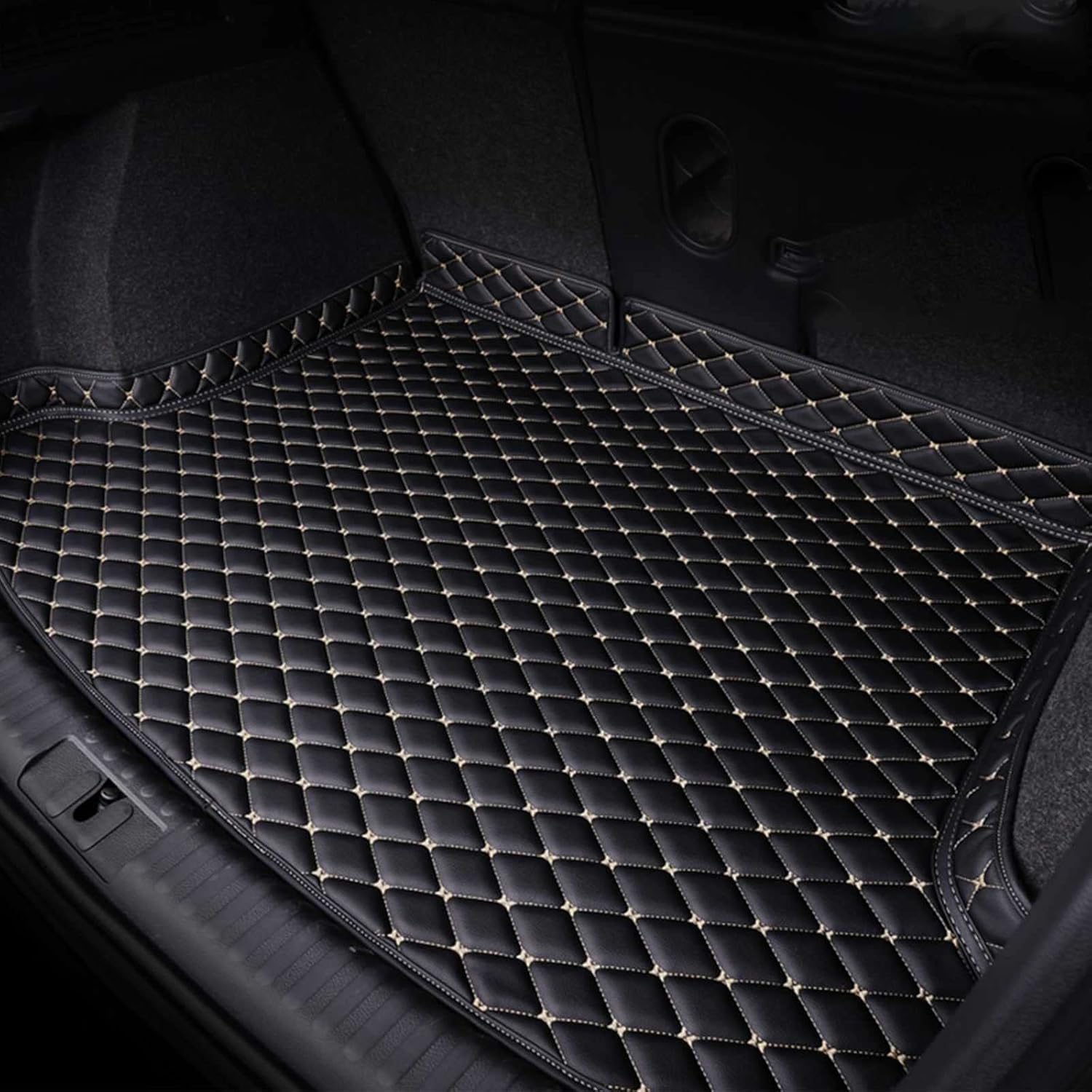 Compatible Toyota Camry AX70 Series H29.7 - Current Trunk Mat, 3D Cargo Mat, Designed for Vehicles, Luggage Mat, XPE, Leather Material, Car Trunk Floor Mat, Scratch Resistant, Custom Cargo Mat,