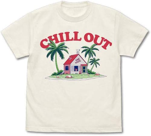 Cospa Dragon Ball Kamehouse to Goku T-shirt VANILLA WHITE L Size