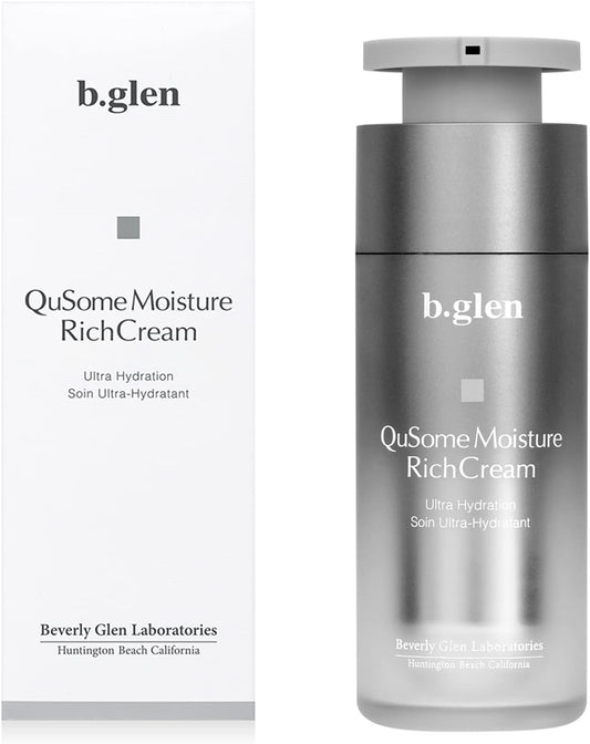 b.glen Official QuSome Moisturizing Cream (Moisturizing Cream) 1.06 oz (30 g)