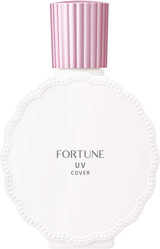 FORTUNE KOSE Sebum Prevention Base UV (Pore Cover) Sunscreen Base SPF50+ PA++++ Makeup Base Natural Beige 1.1 fl oz (30 ml)