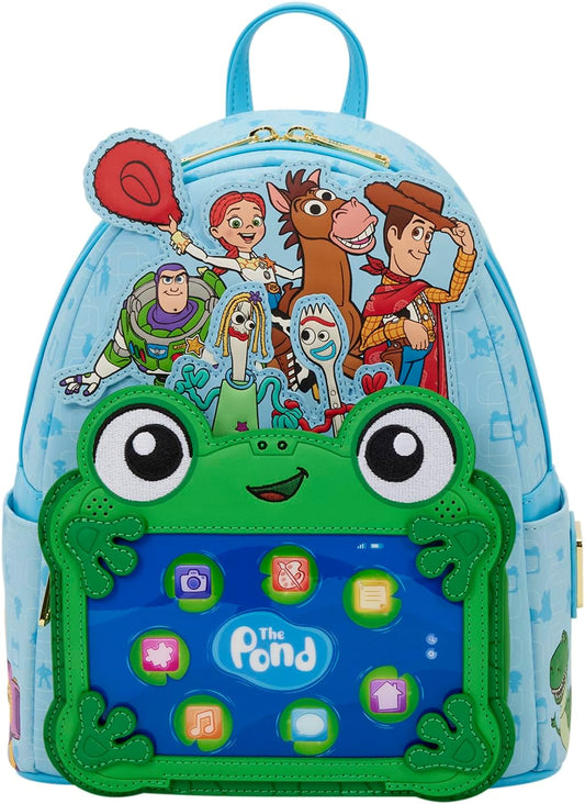 Loungefly Disney: Pixar - Toy Story 5 - To Infinity and Beyond - Mini mochila de personajes bordados - Regalo para niños y adultos - Bolsas coleccionables