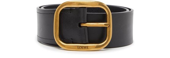 LOEWE Soft, rounded leather belt - Image 1