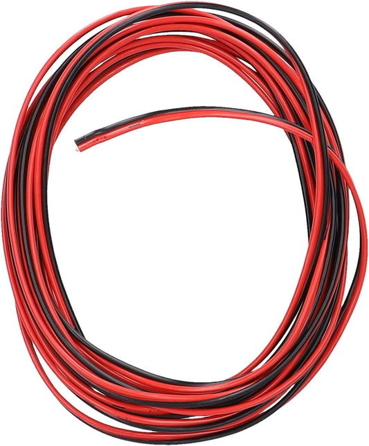 Amon 4964 Double Cord (Red/Black) 1.25 sq ft (6 m) (Parallel Wire, Wiring Cord, Electric Wire, Extension Cable, Harness)