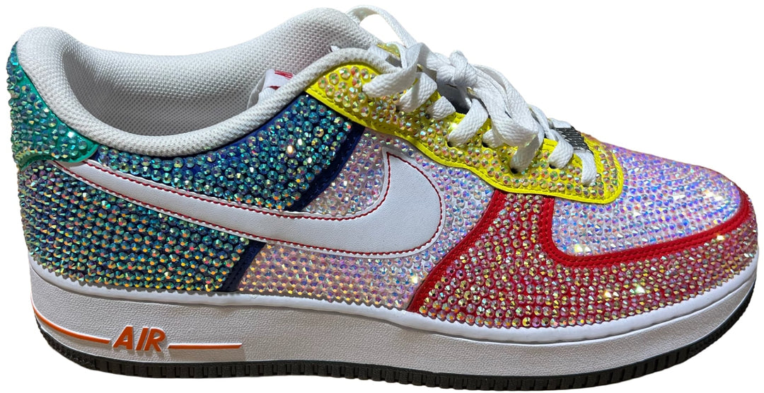 BOSSI 'RUBIKS CUBE' RHINESTONE SNEAKERS