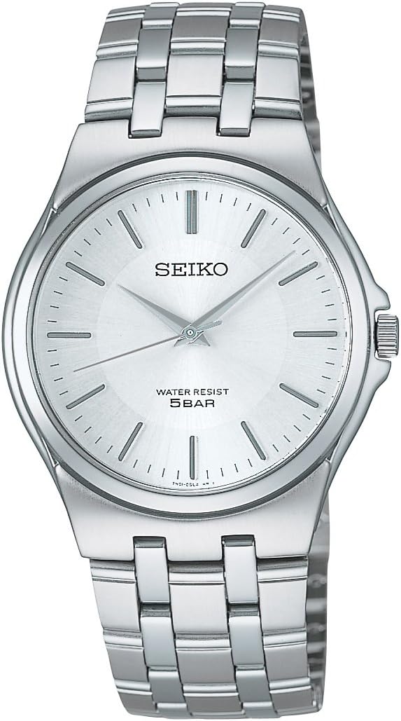 Seiko Selection Unisex Quartz, silver/white, watch