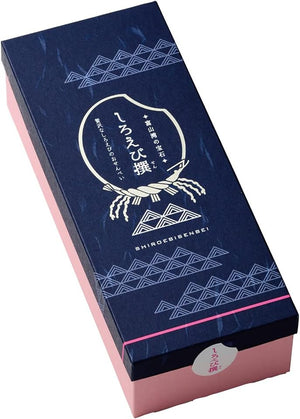 Sasaraya Shiroebisen Shiroebisenbei Premium Toyama Bay Jewel Elegant Aroma Crispy Texture Rice Confectionery Ochugen Oseibo Kiseibo Celebration Gift Present Gift Giving (22 pieces)