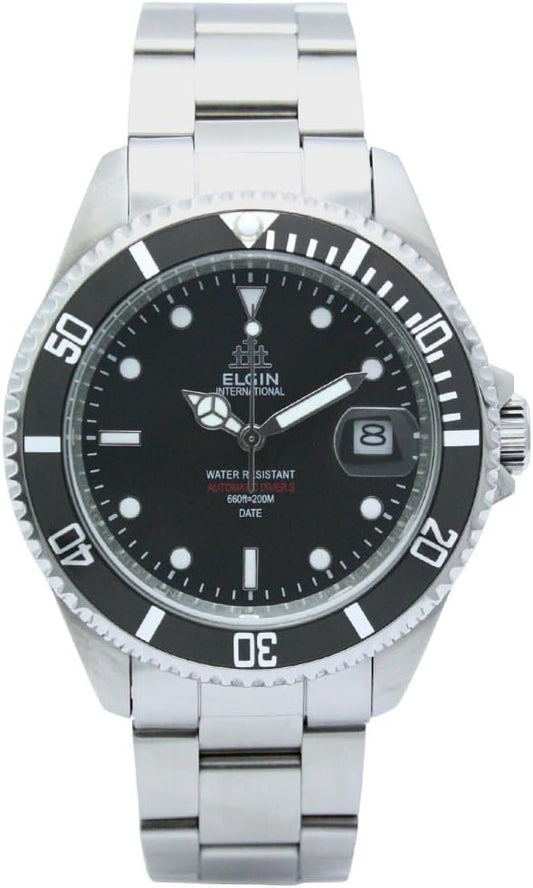 Elgin FK1405S-B Men's Automatic Diver Watch