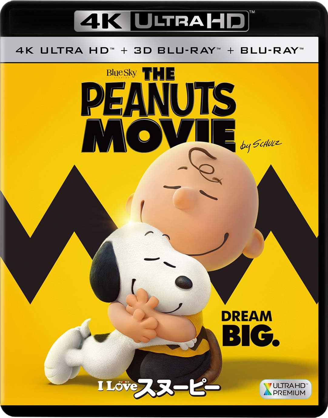 I LOVE スヌーピー THE PEANUTS MOVIE (3枚組)[4K ULTRA HD + 3D + 2Dブルーレイ] [Blu-ray]