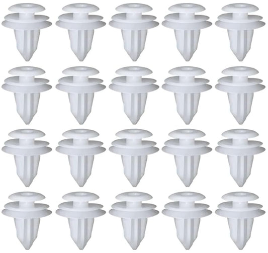 Deepa Ribusu Toyota 90467-10161 Set of 20 8.5mm Hole Diameter, Side Door, Back Door, Trunk Room, Pillar, Trim Clip, Interior Lining, Grille Clip, Compatible