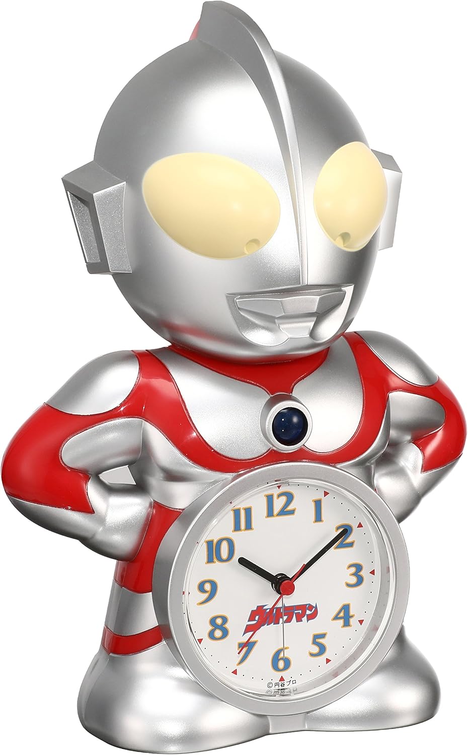 Seiko Ultraman Character Model Talking Analog Alarm Clock JF336A