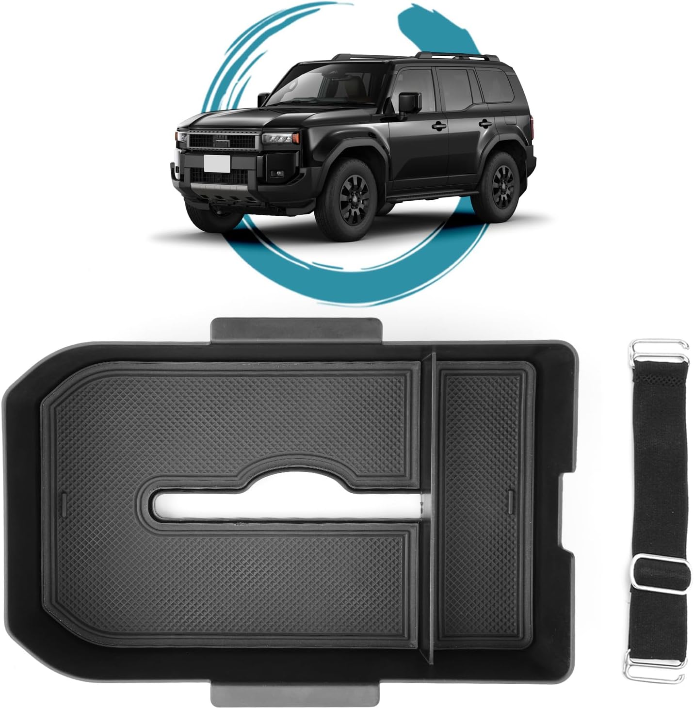 ruiya 2024 Toyota Rankle 250 Exclusive Console Tray, Console Box, Console Tray, Storage Box, Land Cruiser 250, Rankle 250, Accessories, Storage Parts, Center Console, Tissue Case, Car Storage,