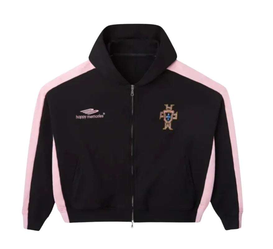 HAPPY MEMORIES DON'T DIE HMDD 'PINK 10 LISBON' ZIP UP