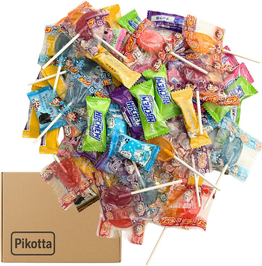 人気ソフトキャンディ＆ラムネ お菓子 詰め合わせ 100個セット（ハイチュウ・ぷっちょ・ミルクキャラメル・ポップキャンディ・大粒ラムネ）個包装 大容量 おやつ まとめ買い