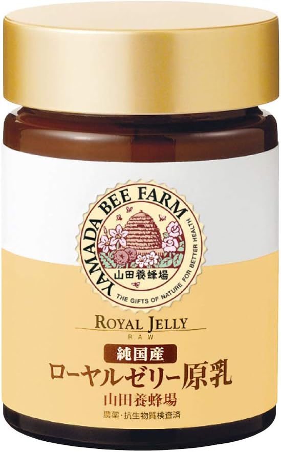 Yamada Apiary Pure Domestic Royal Jelly Raw Milk, 1.1 oz (30 g), Raw Royal Jelly, Nutrition, Health Maintenance, Vitamins, Amino Acids, Minerals, Descentic Acid