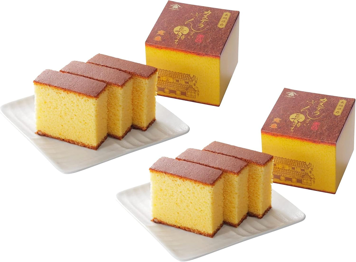 Kashuenzo Morinaga Castella Zanmai Long-lasting (Standard) 2-Piece Set
