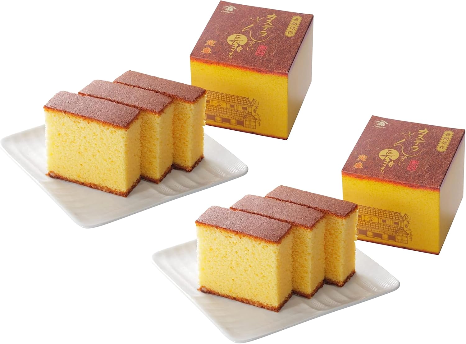 Kashuenzo Morinaga Castella Zanmai Long-lasting (Standard) 2-Piece Set