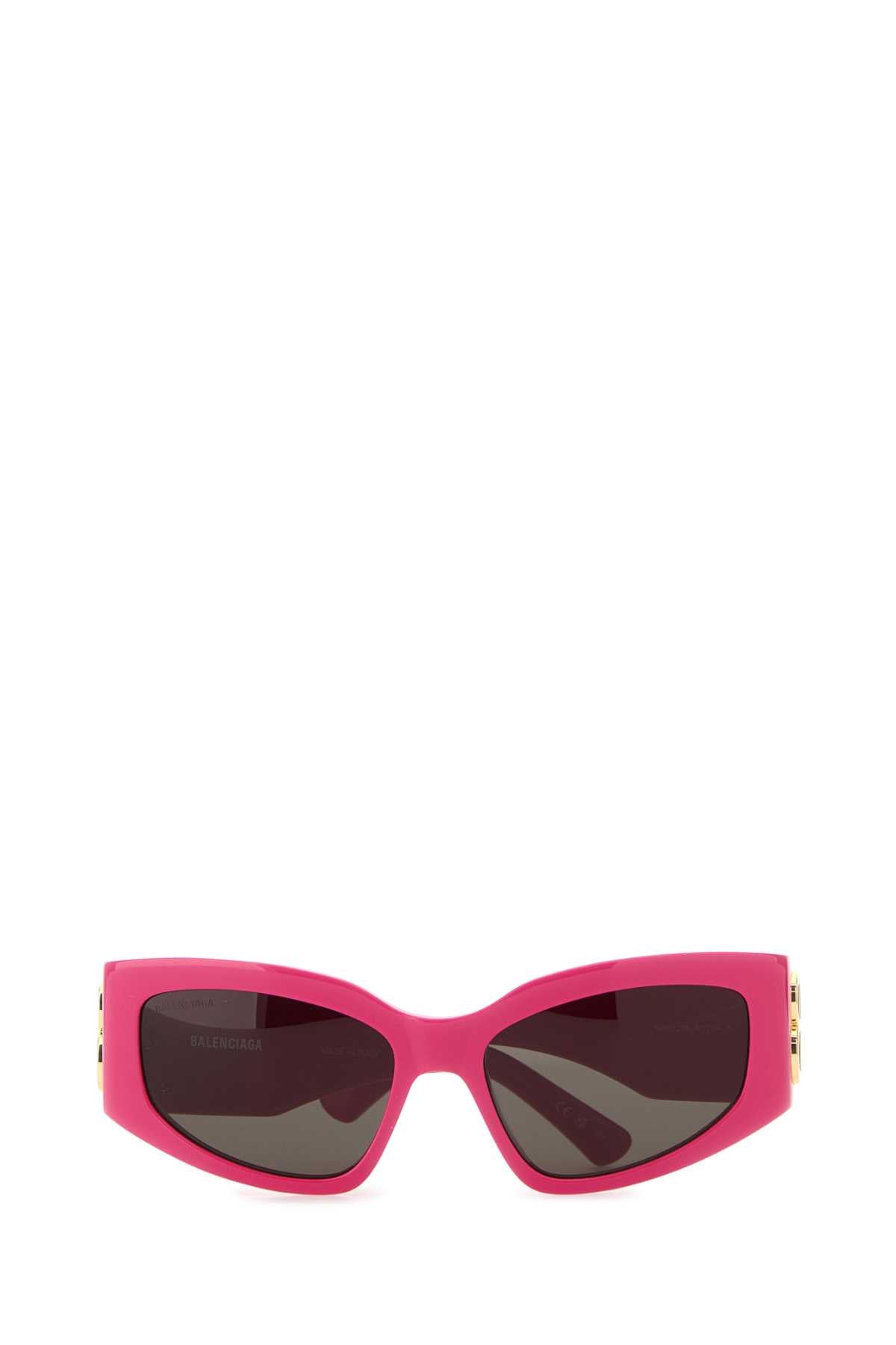 Balenciaga Fuchsia Acetateボス猫サングラス - Image 1