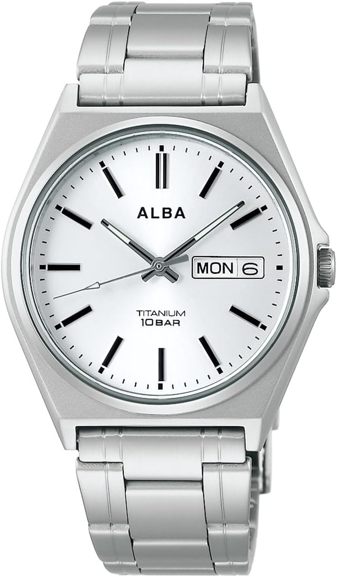 Seiko Watch AEFJ412 Alba Standard Men's Titanium Watch