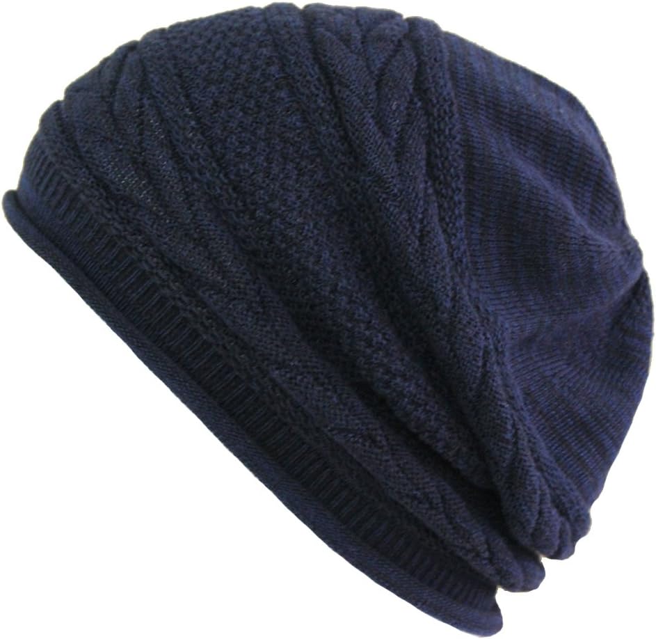 Cocolo Beanie with Organic Braided Borders, For Spring & Summer, Made in Japan, Post-Chemotherapy/Medical Purposes