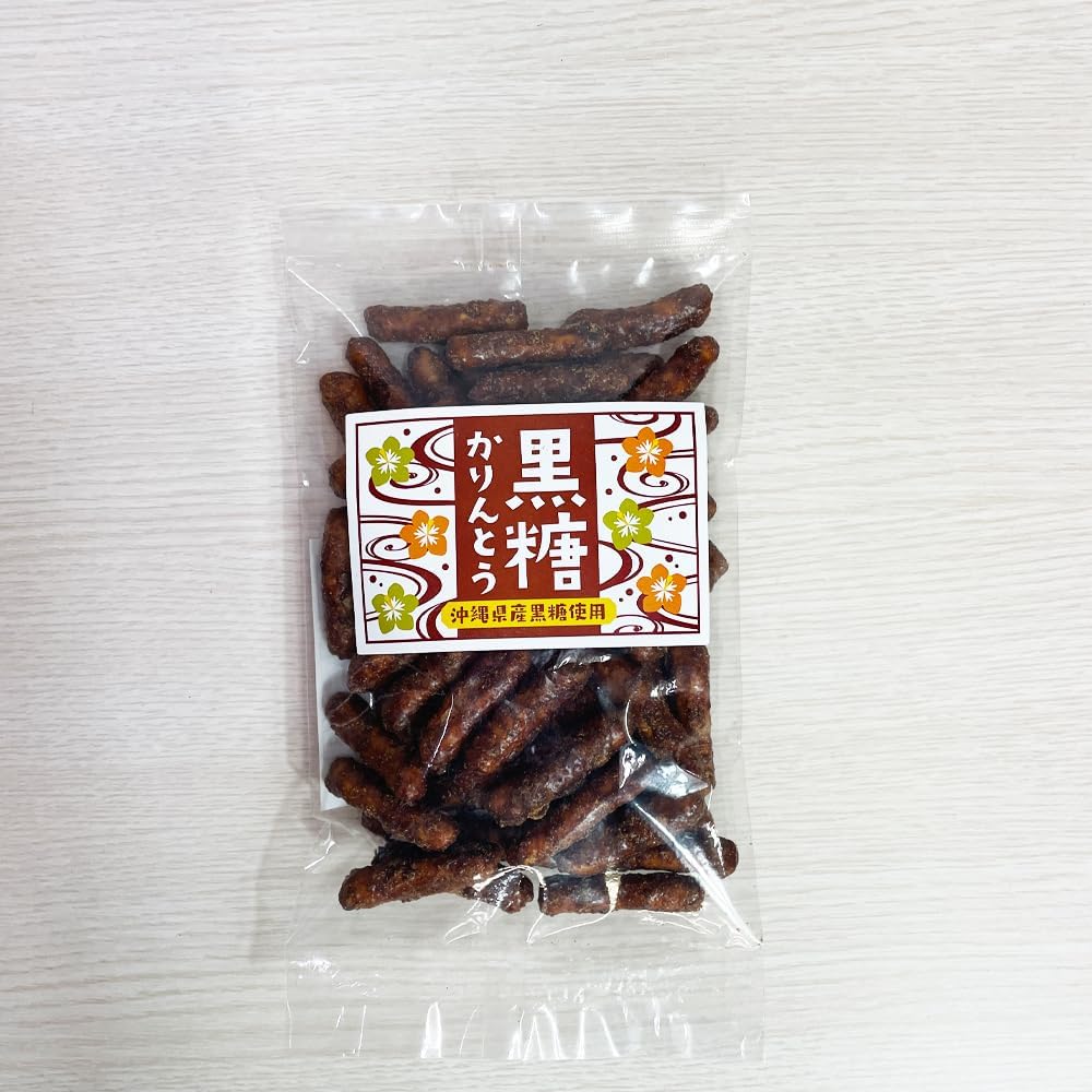 Kendo Okinawa Souvenir, Brown Sugar from Okinawa Prefecture, Small 2.8 oz (80 g)