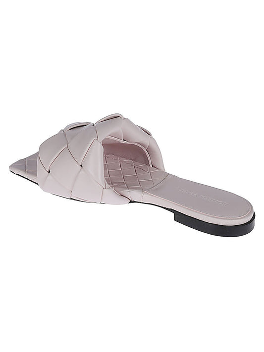 Bottega Veneta Lido Leatherフラットサンダル - Image 1