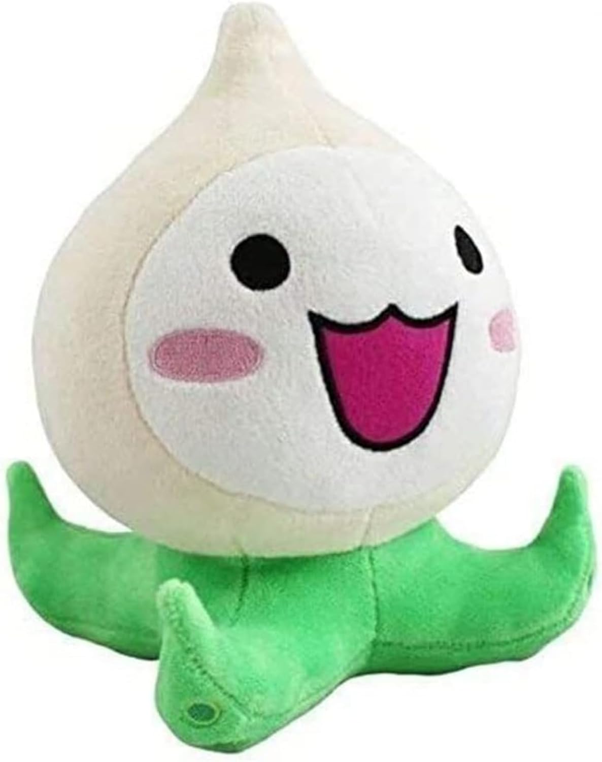 Diggly Soft Plush Toy, Kawaii, Cartoon Cute Pillow, Doll, Ragdoll, Kids, Overwatch, Pachimari, Anime Figure, Game, Onion Figure, Cute Costume for Game Fans (7.9 inches (20 cm), White) [Parallel Import