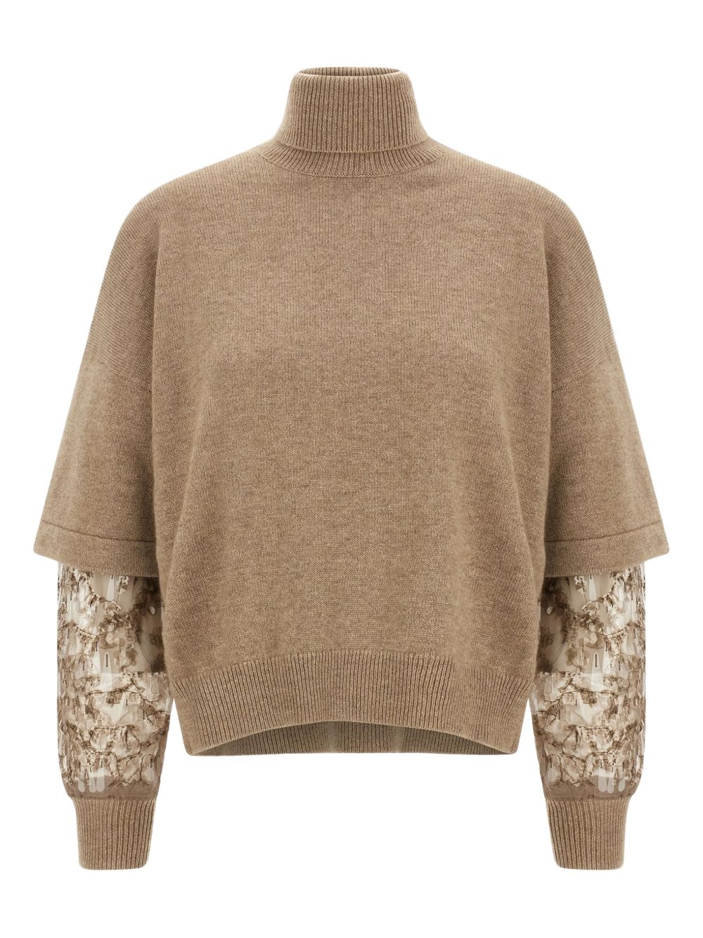Brunello Cucinelli Cashmere Turtle Neckジャンパー - Image 1