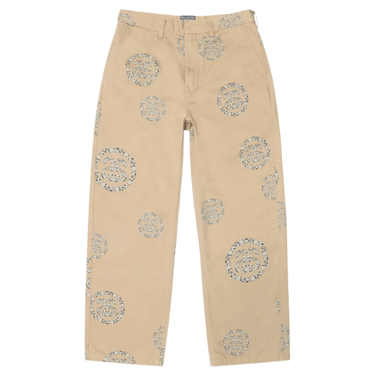 DENIM TEARS X STUSSY 'TAN' CHINO PANTS