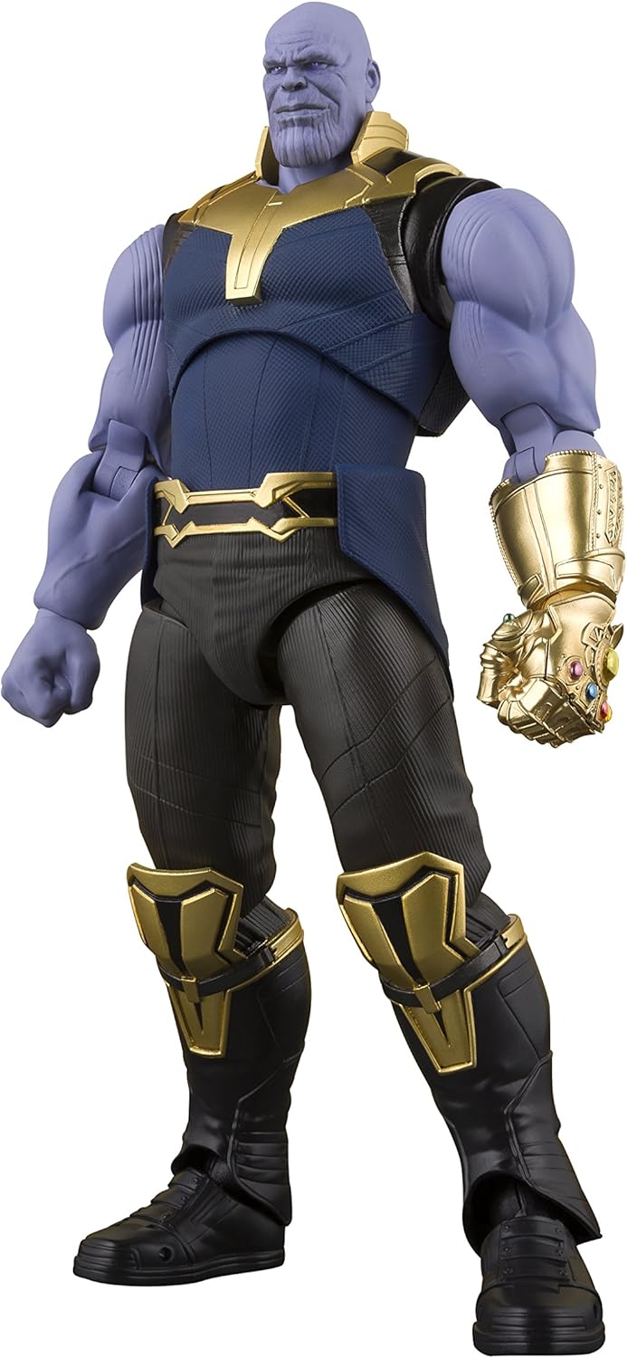 S.H. Figuarts Avengers Star-Lord (Avengers: Infinity War) Figure, Approx. 7.5 inches (190 mm), PVC/ABS, Pre-painted Complete Action Figure