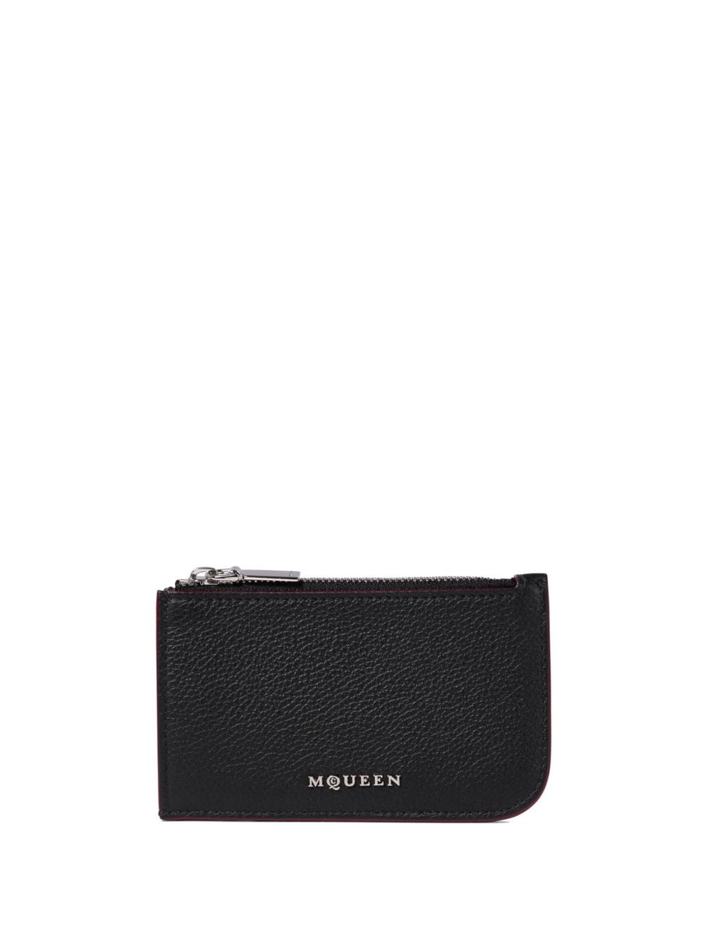 Alexander McQueen アレクサンダーMCクイーンスリングレザーカードケース - Image 1