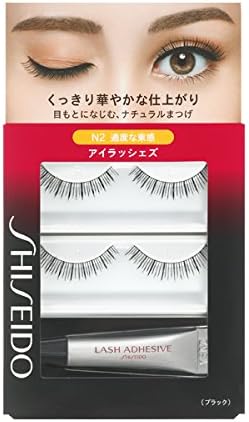 SHISEIDO(資生堂) 資生堂 アイラッシェズ N2 まつ毛2セット、接着剤 3.3g 2ペア (x 1)