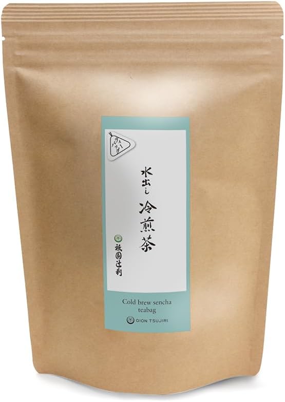 Jaen Tsujiri Cold Green Tea Bag, 0.2 oz (5 g) x 30 Bags, Kyoto Tea Pack, Cold Brew, Green Tea, Gift, Souvenir