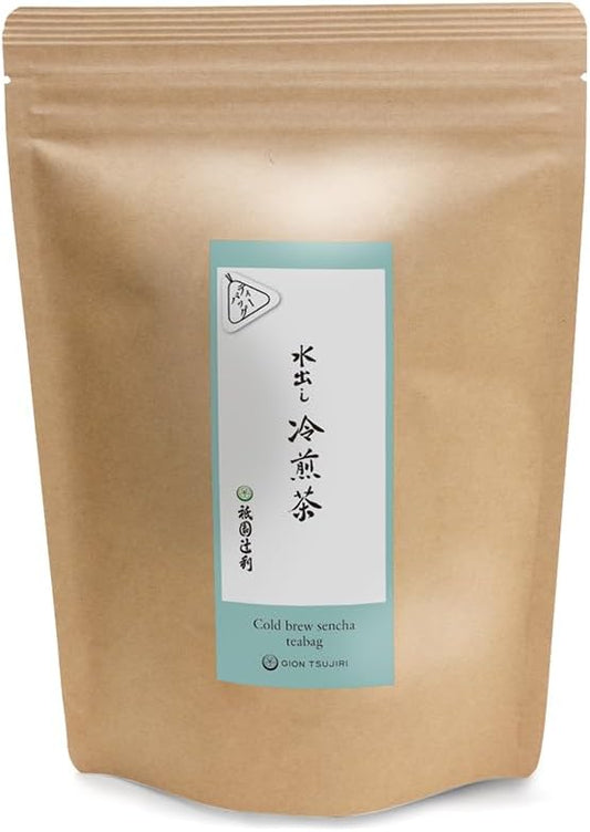 Jaen Tsujiri Cold Green Tea Bag, 0.2 oz (5 g) x 30 Bags, Kyoto Tea Pack, Cold Brew, Green Tea, Gift, Souvenir