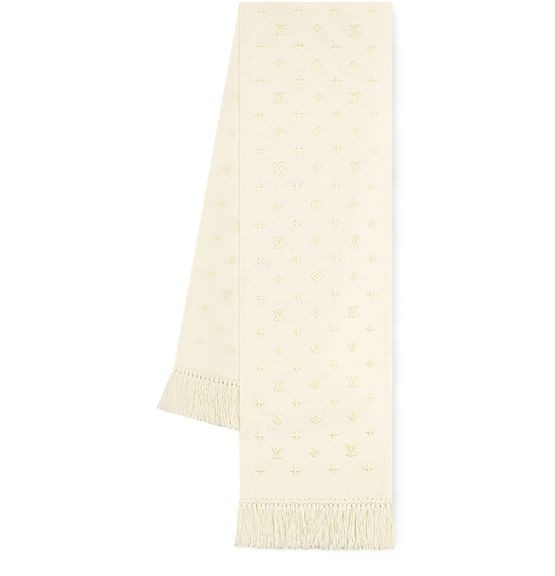 LOUIS VUITTON LV Monogram 3D Scarf - Image 1