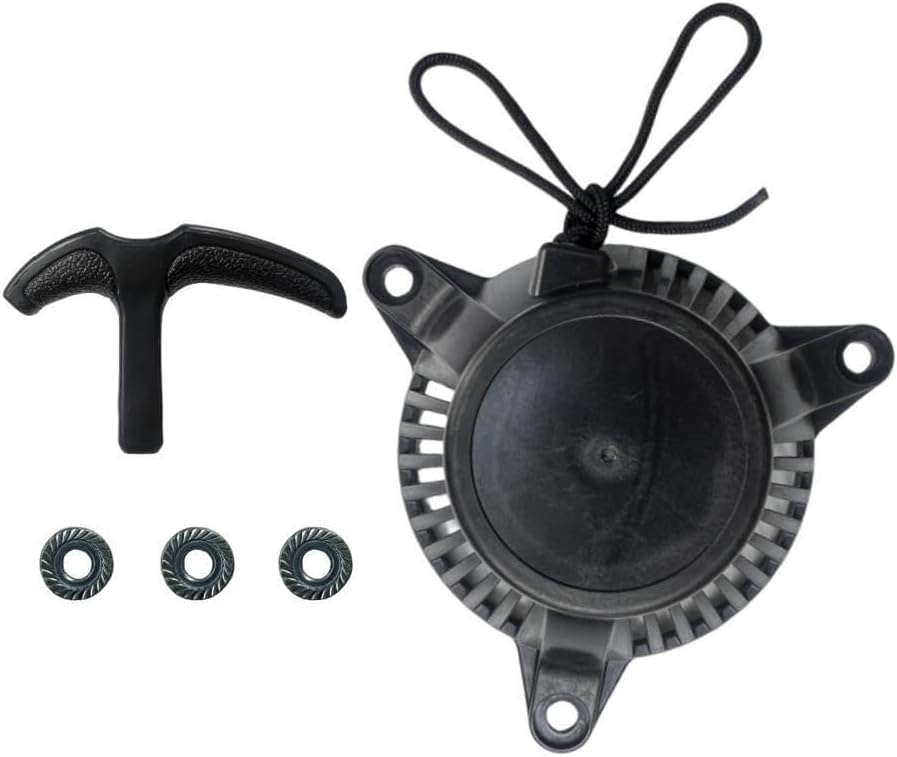 Recoil Starter with Handle - Replaces PREDATOR Inverter Generator Surge 1400 Watt (SKU# 71342, 59186, 57063)