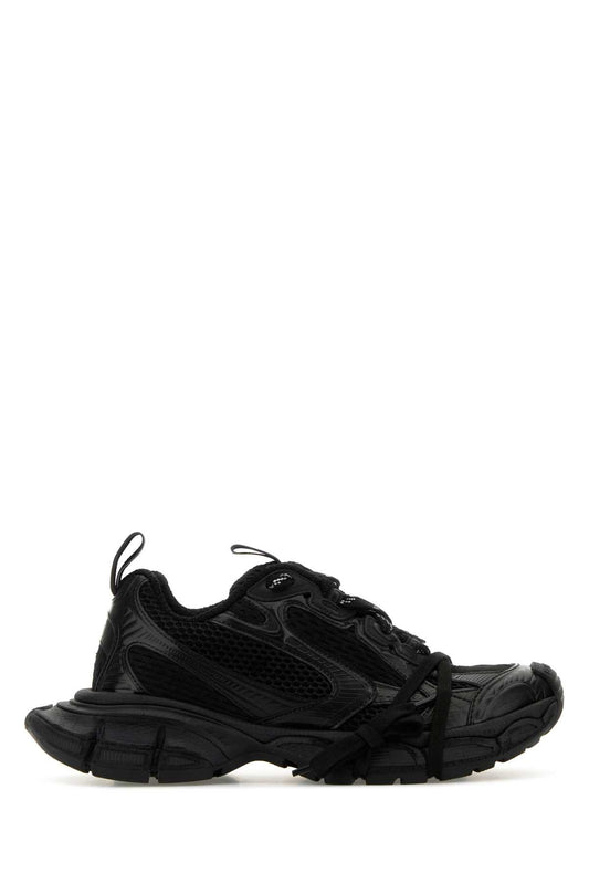 Balenciaga バレンシアガブラックメッシュとゴム3 Xl スニーカー - Image 1