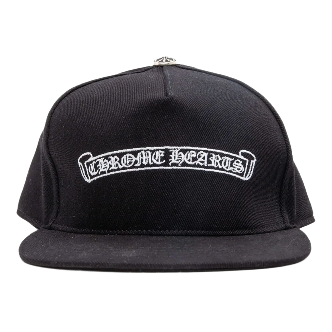 CHROME HEARTS EMBROIDERED SCROLL HAT