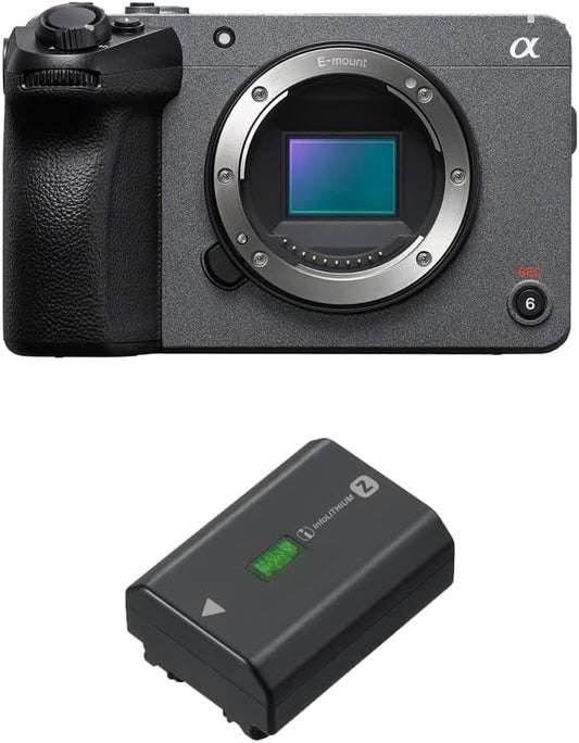 Sony FX30B Camera and Battery Set, for those who Want to Shoot for a Long TimeILME-FX30B Camera + NP-FZ100 Rechargeable Battery Pack