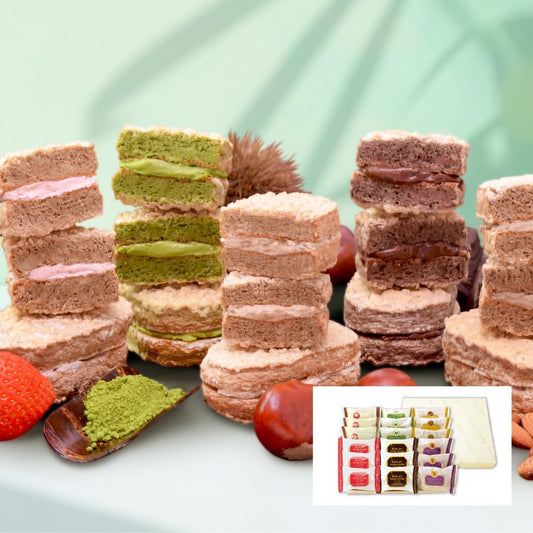 Barley Dakwars A, 6 Types, 18 Pieces, Gluten-Free, Wheat-Free, 100% Domestic Barley, Individual Packaging, Gift, Snacks, Sweets