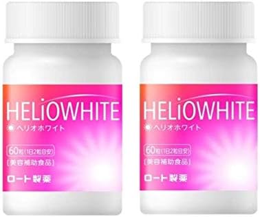 Helio White Large Capacity (60 Tablets x 2) (Rohto Pharmaceutical)
