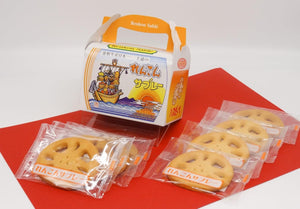 Lotus Root Sablé, Lotus Dape, Box of 8, Ibaraki Prefecture Tsuchiura Confectionery
