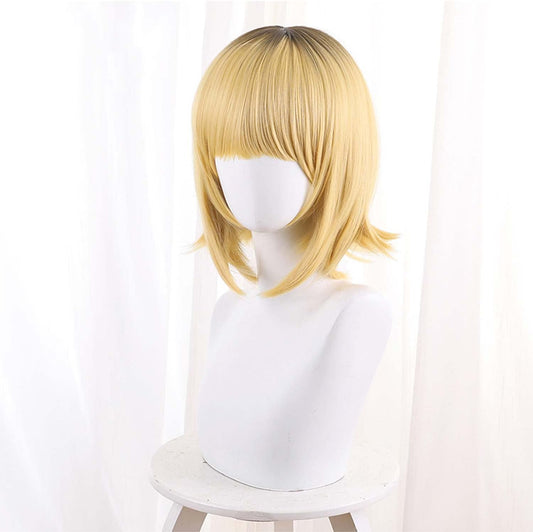 LVMEY Presentation Child Cosplay Wig, For Disguise, Heat Resistant Wig, Cosplay Accessory, Wig Net Included, Comic Cave Events, Cultural Festivals, Festivals, School Festivals